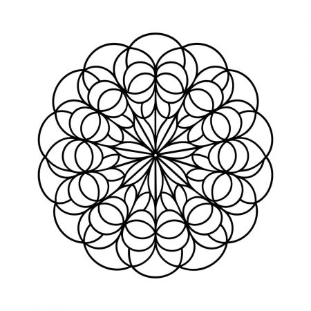 Loop-based mandala with circular rhythm and repetition