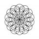 Loop-based mandala with circular rhythm and repetition